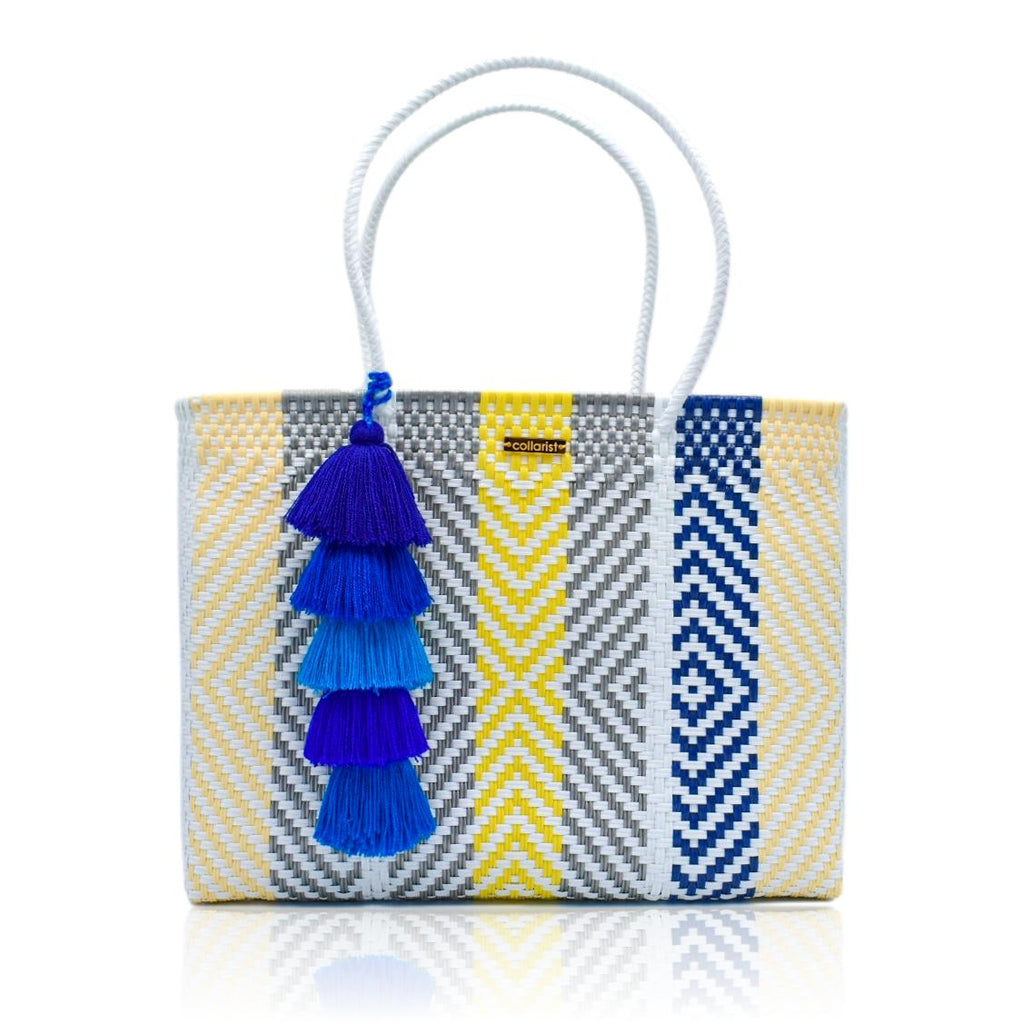 Mango blue bag top